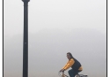 Santamaria Claudio Bicicleta en la Niebla